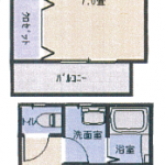 参考図です。部屋によっては左右逆の場合がございます。(間取)