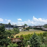 2Ｆ北側洋室からの広々とした眺望。