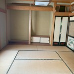 1F和室。隣の６帖と続間としても活用できます。