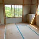 2F和室窓側を撮影