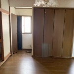 サービスルーム収納①収納には困りません。