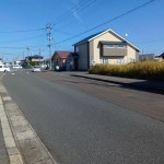 西側前面道路 西側前面道路