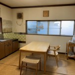 IHコンロ・ダイニングテーブルセット・冷蔵庫付(キッチン)