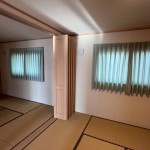 和室間仕切り。